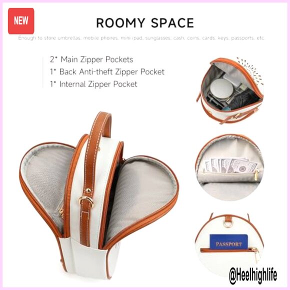 Mini Vegan Leather Backpack Purse with Sunflower Design, Crossbody Shoulder Bag main image 4